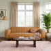 Nebraska 3-Seater Top Grain Leather Sofa with Solid Wood Legs | Ashcroft Imports Furniture