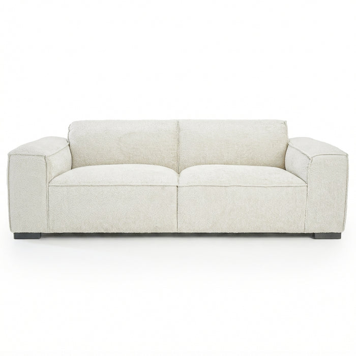 Woodley Modern Cream Boucle Sofa