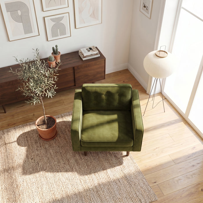 Mid-Century Modern Living Room Lounge Chair