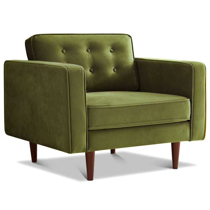 Casey Mid-Century Modern Living Room Lounge Chair | Ashcroft Imports Furniture