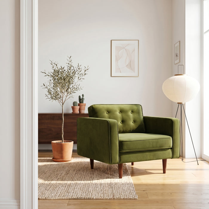 Mid-Century Modern Living Room Lounge Chair