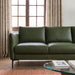 Cooperstown Comfortable Mid-Century Modern Leather Sofa with Removable Cushions | Ashcroft Imports Furniture