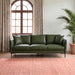 Cooperstown Comfortable Mid-Century Modern Leather Sofa with Removable Cushions | Ashcroft Imports Furniture