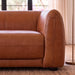 Maine Durable Top-Grain Leather 3-Seater Sofa with Solid Wood Legs | Ashcroft Imports Furniture
