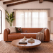 Maine Durable Top-Grain Leather 3-Seater Sofa with Solid Wood Legs | Ashcroft Imports Furniture