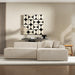 Mar Right-Facing Cream Corduroy Sectional Sofa | Ashcroft Imports Furniture