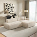 Mar Right-Facing Cream Corduroy Sectional Sofa | Ashcroft Imports Furniture