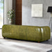 Mila Mid-Century Modern Green Genuine Leather Sofa | Ashcroft Imports Furniture