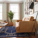 Montana Modern Minimalist 3-Seater Top-Grain Leather Sofa with Solid Wood Legs | Ashcroft Imports Furniture