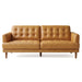 Montana Modern Minimalist 3-Seater Top-Grain Leather Sofa with Solid Wood Legs | Ashcroft Imports Furniture