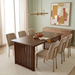 Sonoma Rectangular Walnut Dining Table for 6 | Ashcroft Imports Furniture