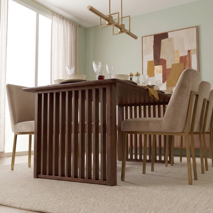 Sonoma Rectangular Walnut Dining Table for 6 | Ashcroft Imports Furniture
