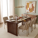 Sonoma Rectangular Walnut Dining Table for 6 | Ashcroft Imports Furniture