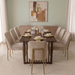 Sonoma Rectangular Walnut Dining Table for 6 | Ashcroft Imports Furniture