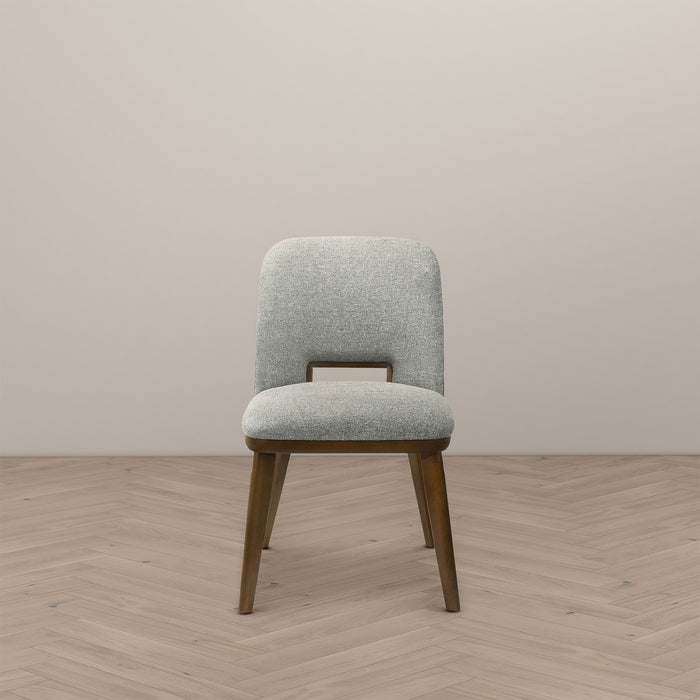 Blaken Light Grey Fabric Dining Chair (Set Of 2)