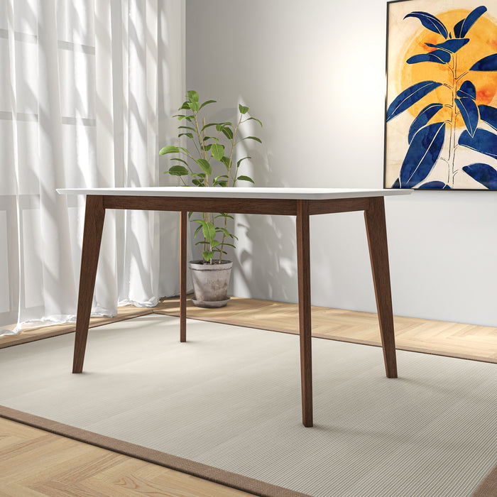 Carlos White Small Dining Table