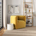Delaney Mid-Century Modern Gold Velvet Swivel Accent Chair | Ashcroft Imports Furniture