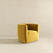 Delaney Mid-Century Modern Gold Velvet Swivel Accent Chair | Ashcroft Imports Furniture