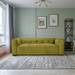 Johnston Modern Velvet Upholstered Sofa with Wide Square Arms & Biscuit Tufting | Ashcroft Imports Furniture