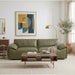 Laffey Luxury Real Leather Sofa with Pillow-Top Arms & Robust Frame | Ashcroft Imports Furniture