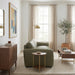 Laffey Luxury Real Leather Sofa with Pillow-Top Arms & Robust Frame | Ashcroft Imports Furniture