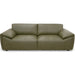 Laffey Luxury Real Leather Sofa with Pillow-Top Arms & Robust Frame | Ashcroft Imports Furniture