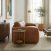 Laffey Luxury Real Leather Sofa with Pillow-Top Arms & Robust Frame | Ashcroft Imports Furniture