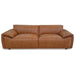 Laffey Luxury Real Leather Sofa with Pillow-Top Arms & Robust Frame | Ashcroft Imports Furniture
