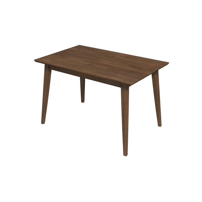 Levi Modern Style Solid Wood Rectangular Dining Kitchen Table 47"