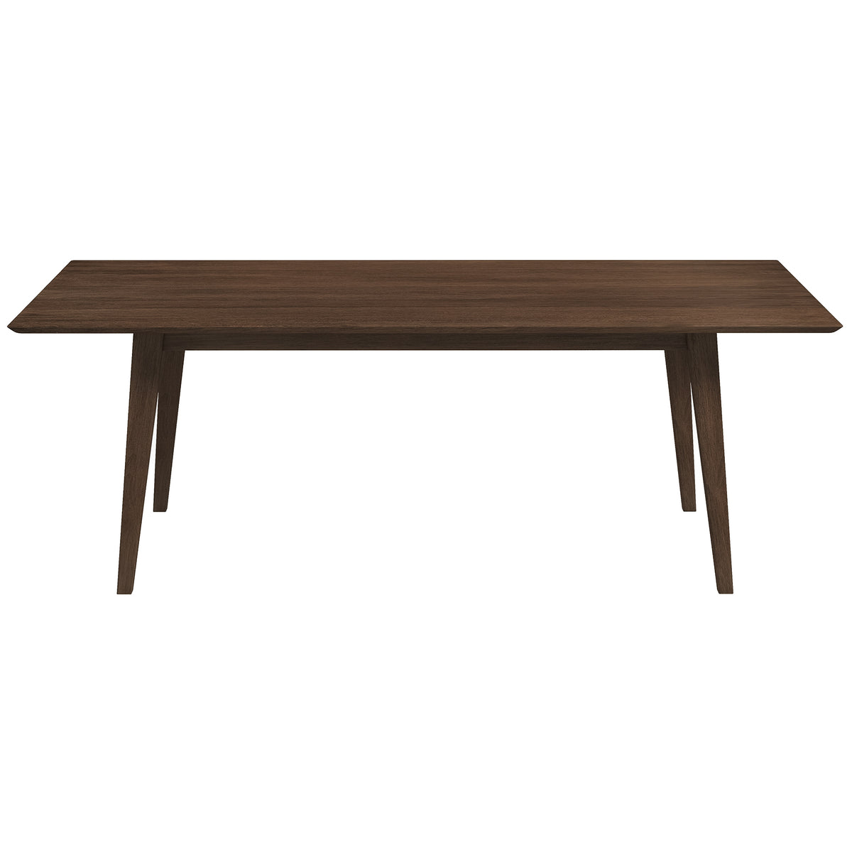 Levi Modern Style Solid Wood Rectangular Dining Kitchen Table 86 ...