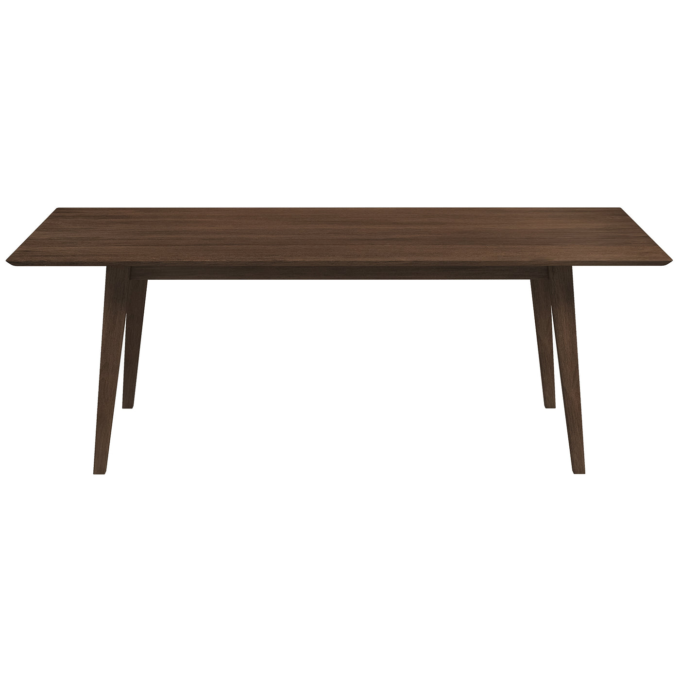 Levi Modern Style Solid Wood Rectangular Dining Kitchen Table 86 ...