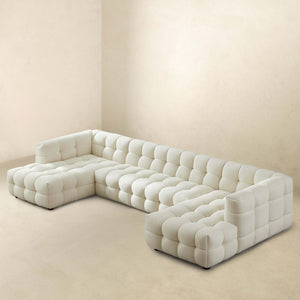 Morrison U Shape Corner Sofa (Cream Boucle)