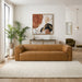 Rialto Minimalist Top-grain Buffalo Leather Sofa with Ergonomic Back and Plush Seating | Ashcroft Imports Furniture