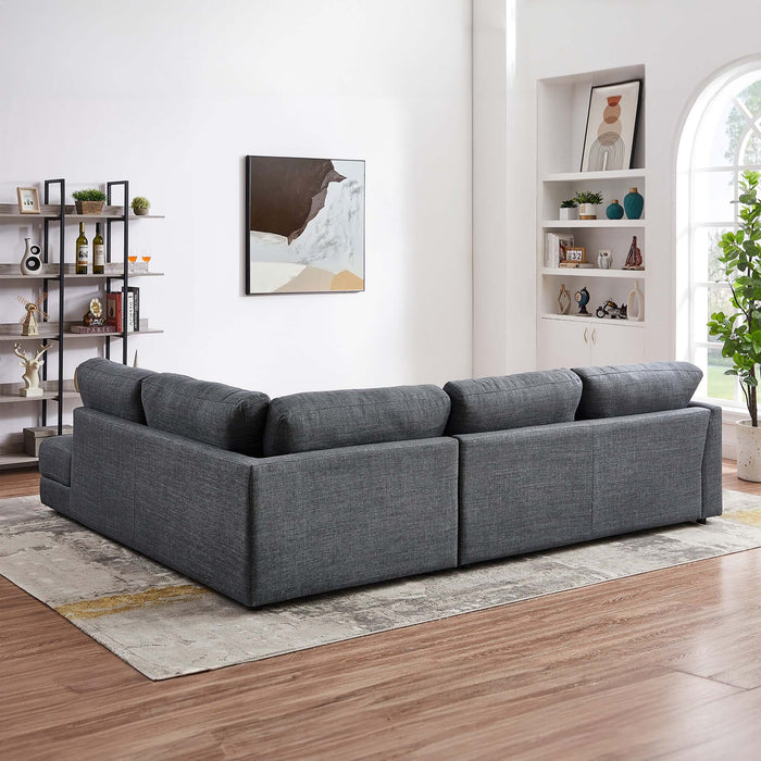 Glander  Cozy Sectional Sofa Left Facing