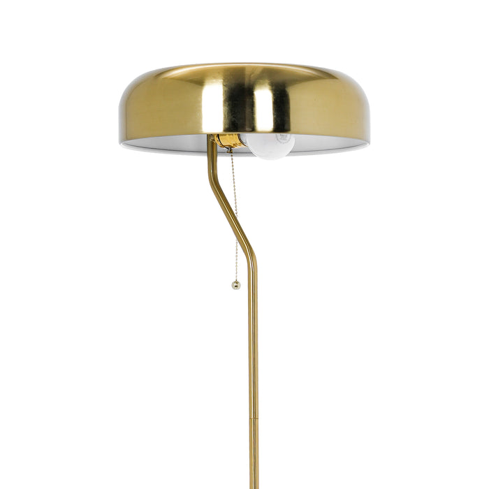 Spectra Floor Lamp - Gold outer and White inner