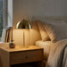 Tundra Table Lamp | Radiant Gold Dome & White Interior | Ashcroft Imports | Furniture
