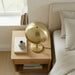 Tundra Table Lamp | Radiant Gold Dome & White Interior | Ashcroft Imports | Furniture
