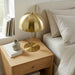Tundra Table Lamp | Radiant Gold Dome & White Interior | Ashcroft Imports | Furniture