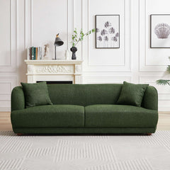 Larisa Mid Century Modern Linen Sofa