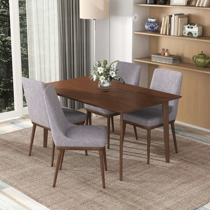 Carlos Solid Wood Dining Table 63"