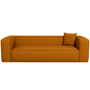 Marshall Modern Dark Yellow Boucle Sofa