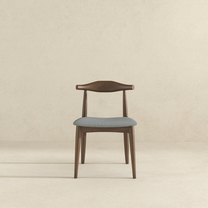 Destiny Grey Fabric Dining Chair (Set Of 2)