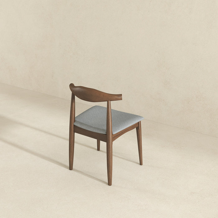 Destiny Grey Fabric Dining Chair (Set Of 2)