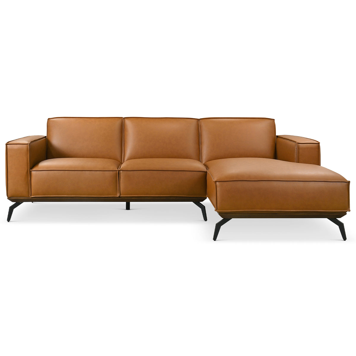 Brenham Easy Clean Modern Right Sectional Sofa Ashcroft Furniture