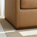 Darien Stylish 360° Swivel Chair with Top-Grain Buffalo Leather - Ashcroft Furniture