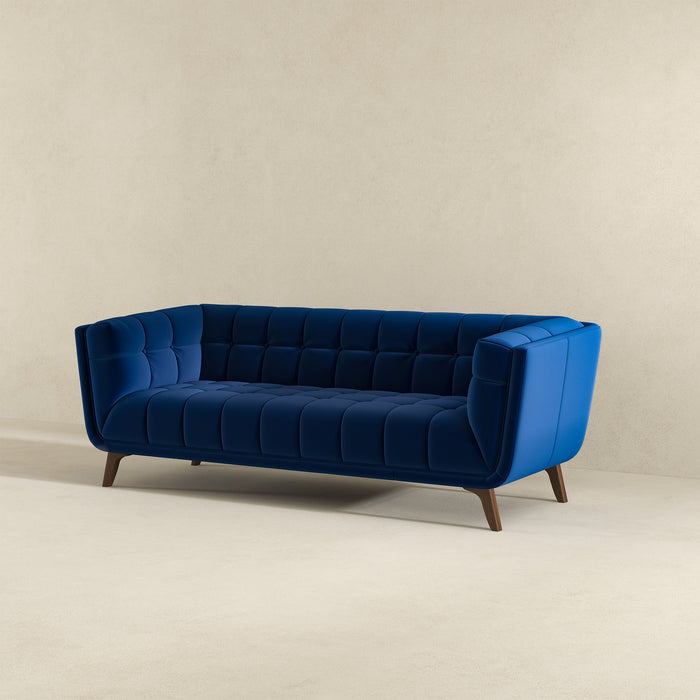 Addison Mid-Century Modern Velvet Sofa - Ashcroft Furniture