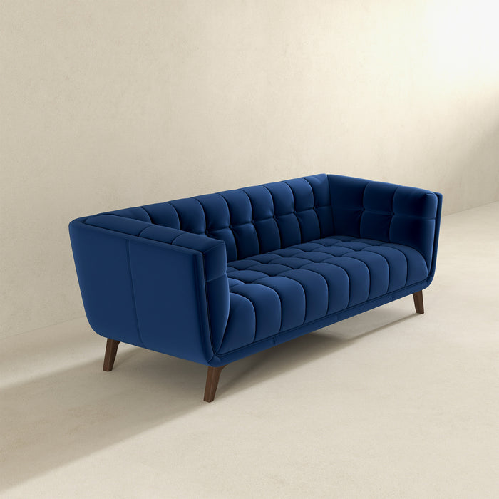 Addison Mid-Century Modern Velvet Sofa - Ashcroft Furniture