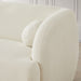 Anna Ivory Boucle Sofa | Modern Curved Japandi Seating | Ashcroft Imports Furniture