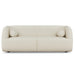 Anna Ivory Boucle Sofa | Modern Curved Japandi Seating | Ashcroft Imports Furniture