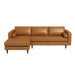Anthony Luxurious L-Shaped Top Grain Leather Sectional Sofa - Ashcroft Furniture